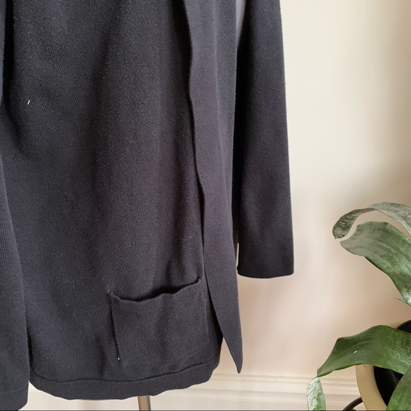 Denver Hays soft black open cardigan size 2X - Picture 2 of 5